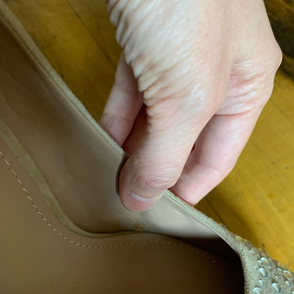 💋Vince Camuto Suede Pump Blush 7.5 - Picture 11 of 15